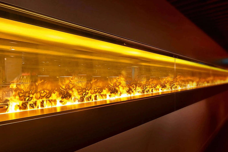 The Flame Fuoco Endless - bruciatore, effetto fiamme fredde senza limite, ad acqua nebulizzata - Efesto Home