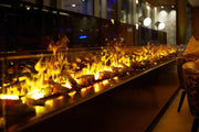 The Flame Fuoco Endless - bruciatore, effetto fiamme fredde senza limite, ad acqua nebulizzata - Efesto Home