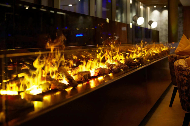 The Flame Fuoco Endless - bruciatore, effetto fiamme fredde senza limite, ad acqua nebulizzata - Efesto Home