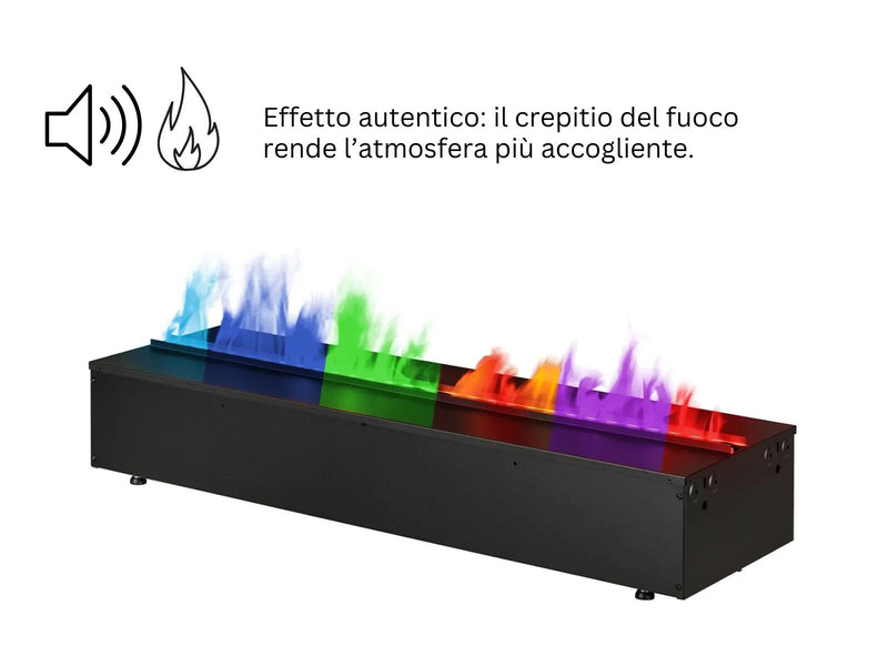 Kassette 1000 Multicolor – elektrischer Wasserdampfkamin