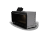 Kalfire E-one 100F - caminetto elettrico da incasso, modello frontale