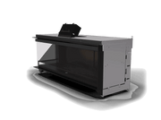 Kalfire E-one 130C S - caminetto elettrico da incasso, modello sinistro