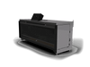 Kalfire E-one 130F - caminetto elettrico da incasso, modello frontale