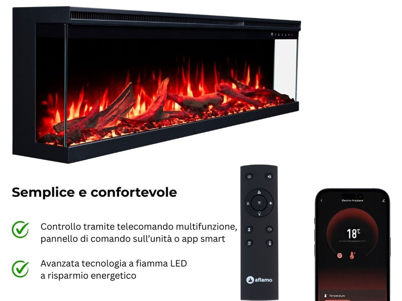 Aflamo Unique Pro – Elektrokamin