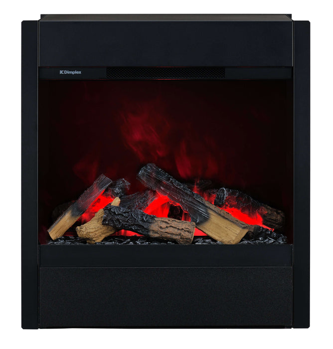 Dimplex Albany Multicolore - Caminetto elettrico a vapore da incasso con riscaldamento, modello frontale