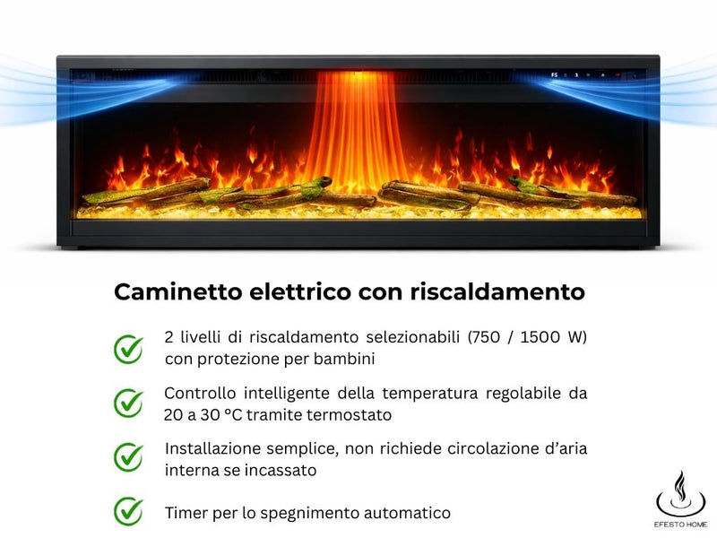 Aflamo Royal Pro -  Elektrokamin, Frontmodell
