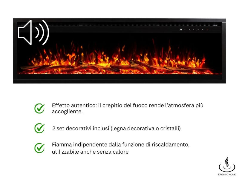 Aflamo Royal Pro -  Elektrokamin, Frontmodell
