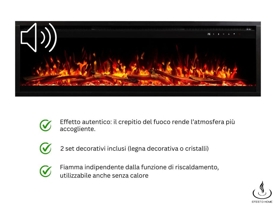 Aflamo Royal Pro -  Elektrokamin, Frontmodell