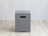 Elementi Mobiletto portabombola quadrato, grigio leggero - Efesto Home
