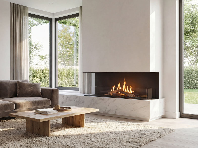 Planika Forma Flogs – Einbau-Bioethanol-Kamin mit automatischem Brenner FLOGS