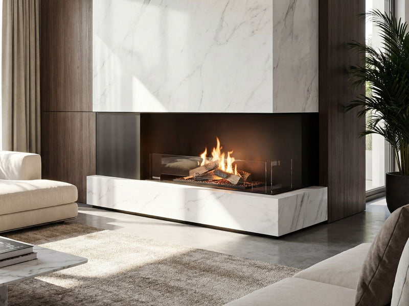 Planika Forma Flogs – Einbau-Bioethanol-Kamin mit automatischem Brenner FLOGS