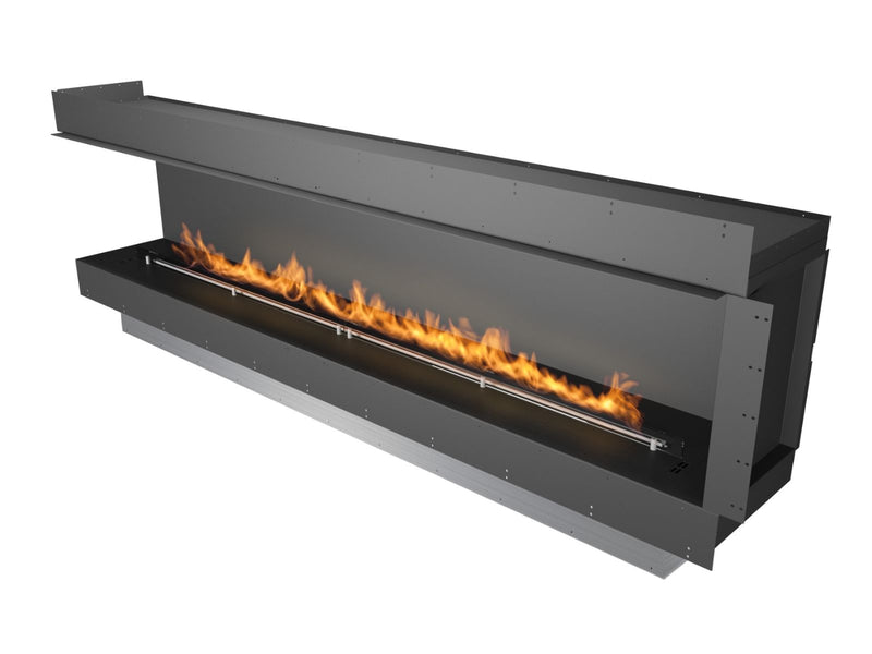 Planika Angolo – ein Eck-Bioethanol-Kamin zum Einbau mit automatischem Brenner
