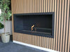 Efesto Frontale - Caminetto a bioetanolo con vista frontale, lunghezza 110 cm - Efesto Home
