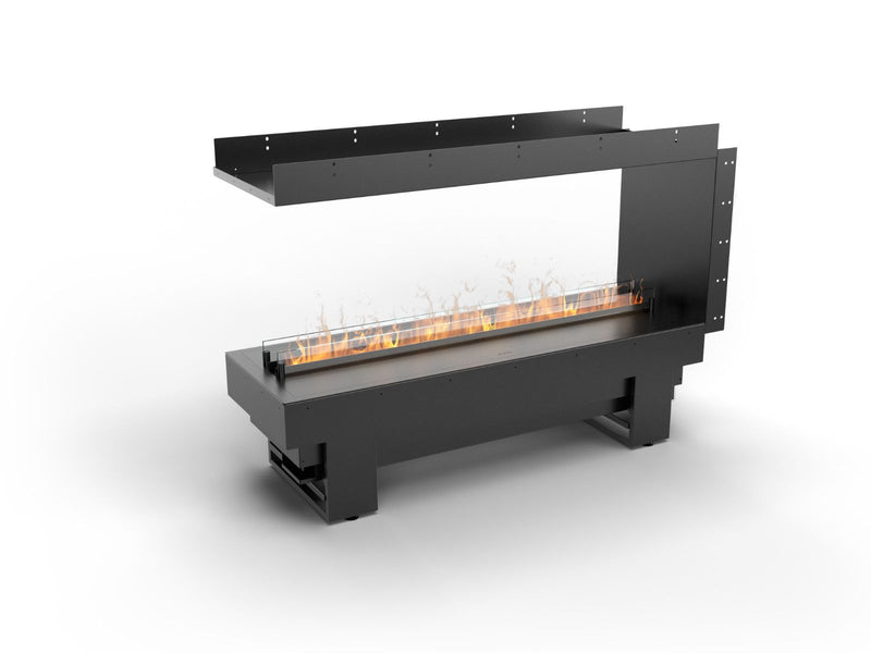 Planika Trifacciale Lateral - elektrischer Einbaukamin mit Wasserdampf