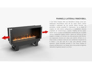 Planika Isola - camino elettrico a vapore acqueo da incasso