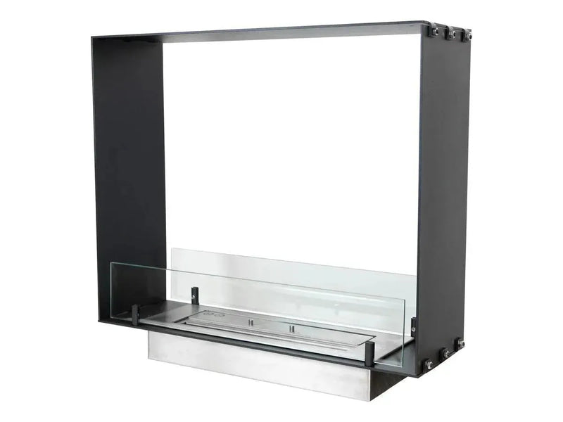 Efesto Bifacciale - Caminetto a bioetanolo con vista bifacciale, lunghezza 60 cm - Efesto Home