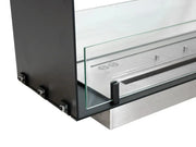 Efesto Bifacciale - Caminetto a bioetanolo con vista bifacciale, lunghezza 60 cm - Efesto Home