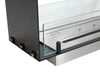 Efesto Bifacciale - Caminetto a bioetanolo con vista bifacciale, lunghezza 60 cm - Efesto Home