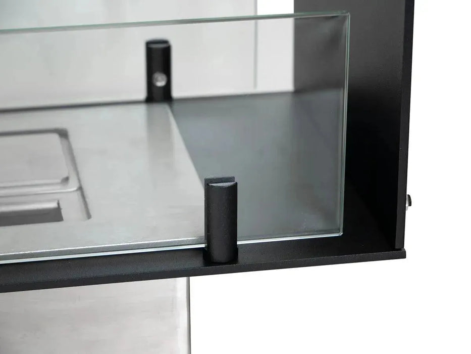 Efesto Bifacciale - Caminetto a bioetanolo con vista bifacciale, lunghezza 60 cm - Efesto Home
