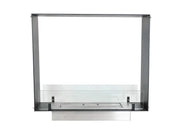 Efesto Bifacciale - Caminetto a bioetanolo con vista bifacciale, lunghezza 60 cm - Efesto Home