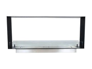 Efesto Bifacciale - Caminetto a bioetanolo con vista bifacciale, in varie misure, lunghezza 120 cm - Efesto Home