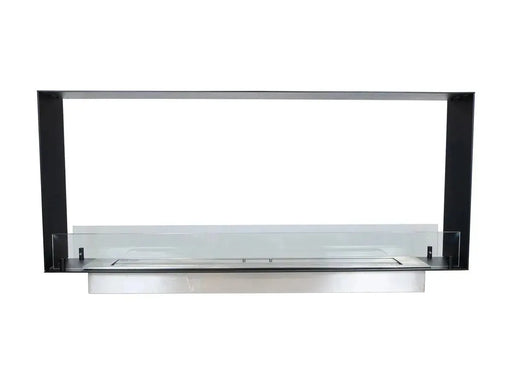 Efesto Bifacciale - Caminetto a bioetanolo con vista bifacciale, in varie misure, lunghezza 120 cm - Efesto Home