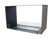 Efesto Bifacciale - Caminetto a bioetanolo con vista bifacciale, in varie misure, lunghezza 80 cm - Efesto Home