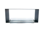 Efesto Bifacciale - Caminetto a bioetanolo con vista bifacciale, lunghezza 110 cm - Efesto Home