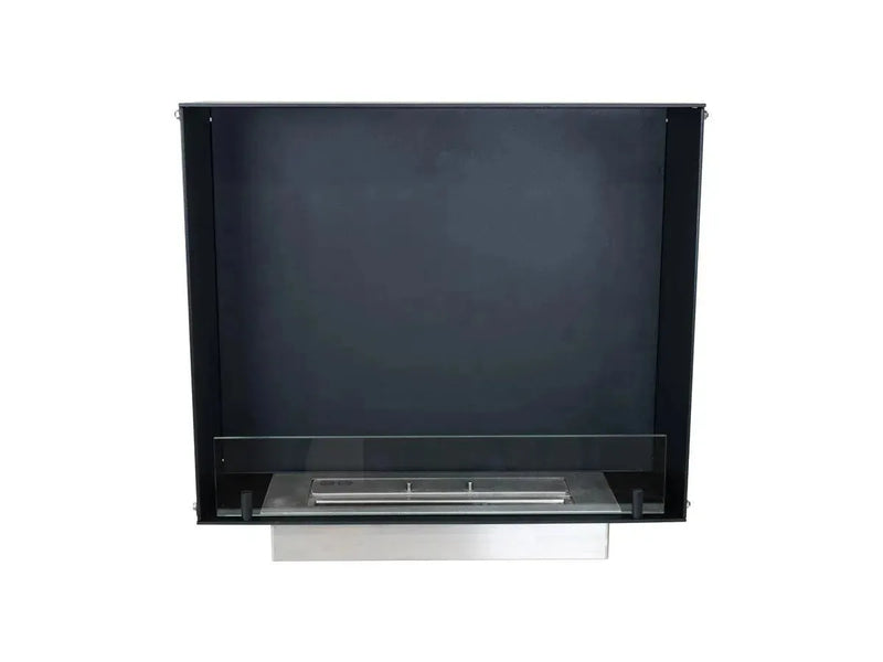 Efesto Frontale - Caminetto a bioetanolo con vista frontale, lunghezza 60 cm - Efesto Home