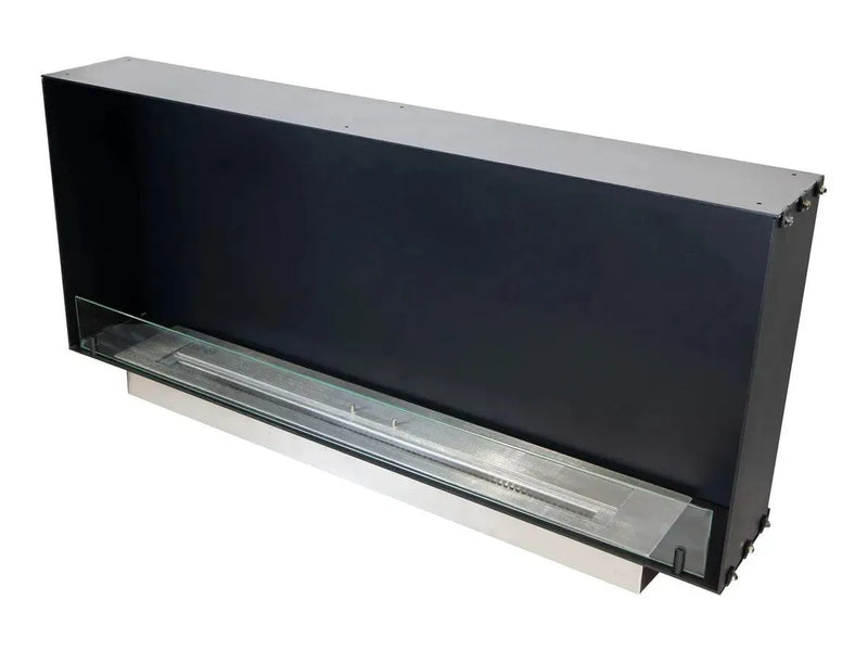Efesto Frontale - Caminetto a bioetanolo con vista frontale, lunghezza 120 cm - Efesto Home