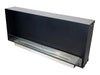 Efesto Frontale - Caminetto a bioetanolo con vista frontale, lunghezza 140 cm - Efesto Home