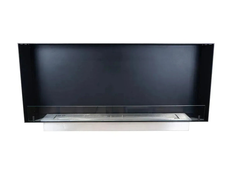 Efesto Frontale - Caminetto a bioetanolo con vista frontale, lunghezza 140 cm - Efesto Home