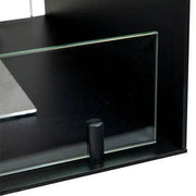 Efesto Forma U - Caminetto a bioetanolo con vista su tre lati, lunghezza 80 cm - Efesto Home