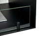 Efesto Forma U - Caminetto a bioetanolo con vista su tre lati, lunghezza 100 cm - Efesto Home