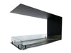 Efesto Forma U - Caminetto a bioetanolo con vista su tre lati, lunghezza 100 cm - Efesto Home