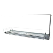 Efesto Forma U - Caminetto a bioetanolo con vista su tre lati, lunghezza 120 cm - Efesto Home