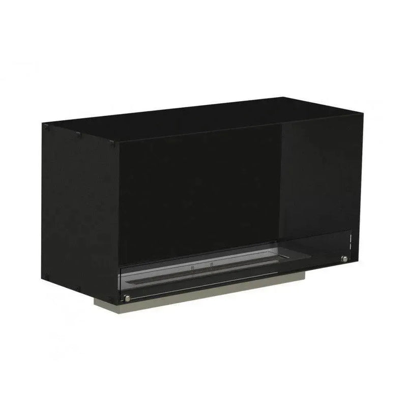 Efesto Frontale - Caminetto a bioetanolo con vista frontale, lunghezza 100 cm - Efesto Home