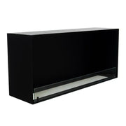 Efesto Frontale - Caminetto a bioetanolo con vista frontale, lunghezza 110 cm - Efesto Home