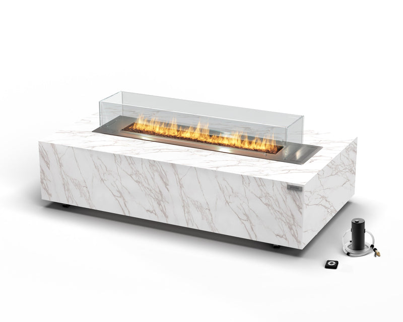 Planika Cabo Table – Bioethanol-Standkamin mit automatischem Brenner, für den Außenbereich