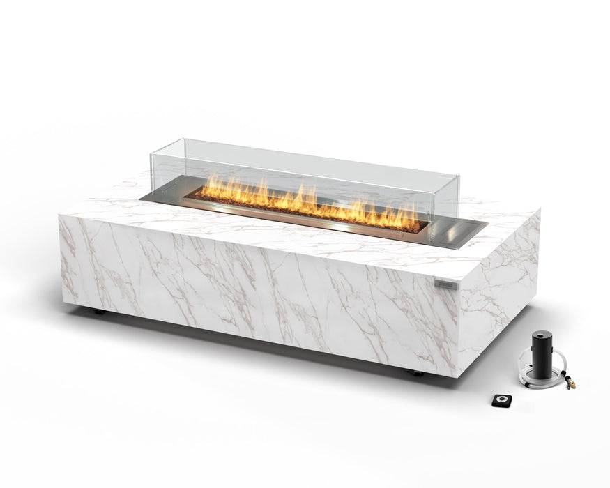 Planika Cabo Table – Bioethanol-Standkamin mit automatischem Brenner, für den Außenbereich