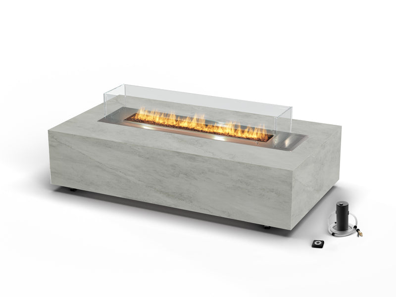 Planika Cabo Table – Bioethanol-Standkamin mit automatischem Brenner, für den Außenbereich