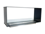 Efesto Bifacciale - Caminetto a bioetanolo con vista bifacciale, lunghezza 140 cm - Efesto Home