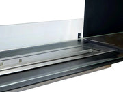 Efesto Bifacciale - Caminetto a bioetanolo con vista bifacciale, lunghezza 110 cm - Efesto Home