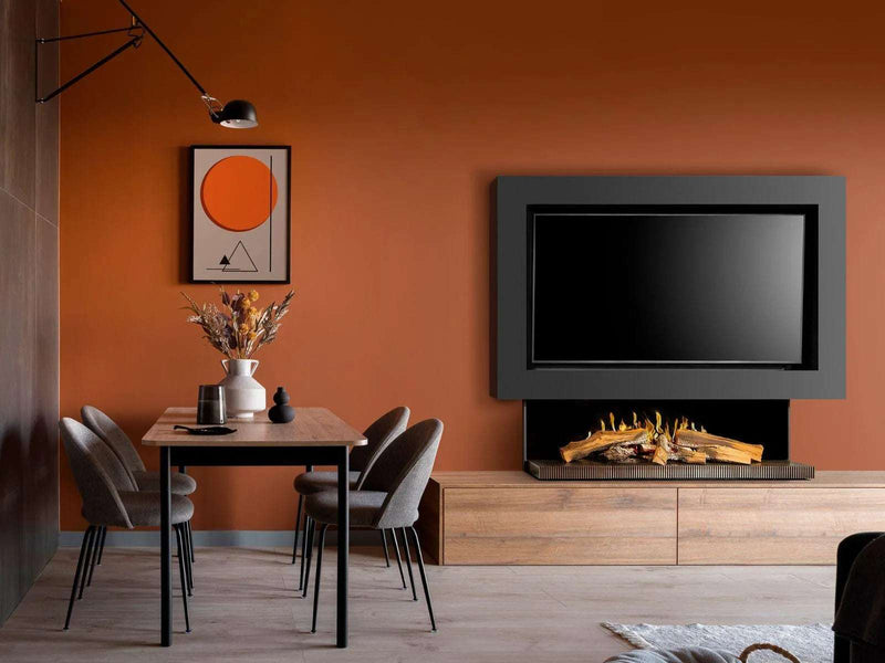 Kalfire E-Series 147 cm - caminetto elettrico con fiamma realistica