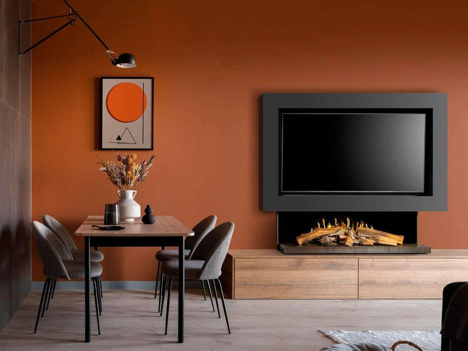 Kalfire E-Series 120 cm - caminetto elettrico con fiamma realistica