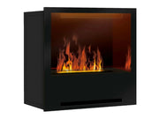 The Flame Kitchen - caminetto da incasso, vista frontale, ad acqua nebulizzata - Efesto Home