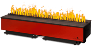 The Flame HIP LED - bruciatore, effetto fiamme fredde, ad acqua nebulizzata e illuminazione a led - Efesto Home
