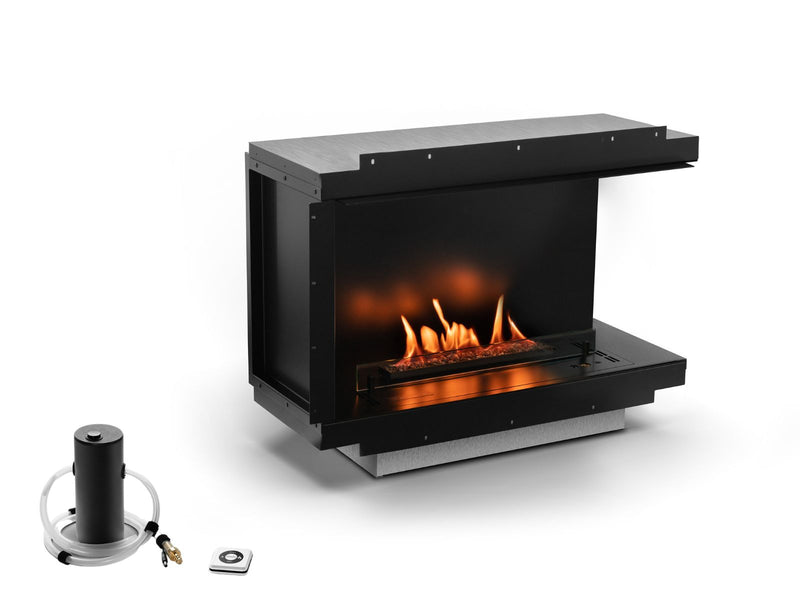 Planika Neo - Einbaukamin mit automatischem Brenner