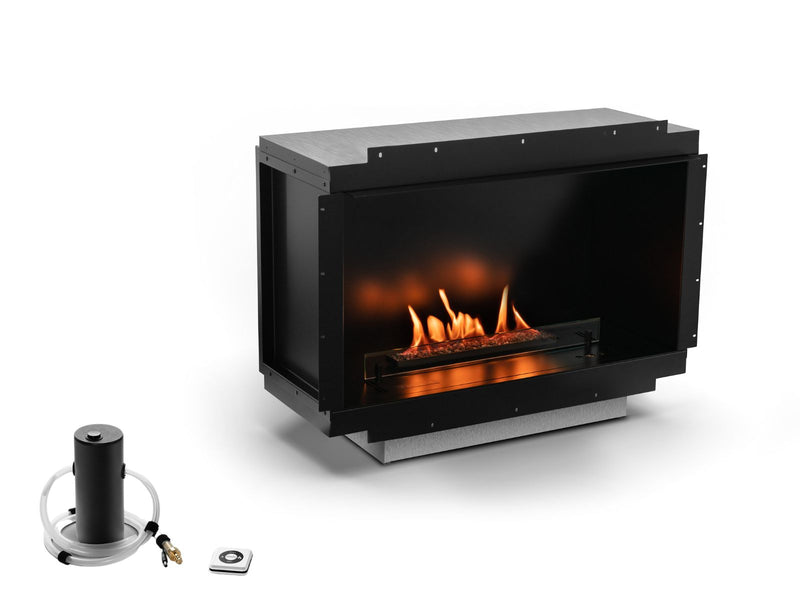 Planika Neo - Einbaukamin mit automatischem Brenner