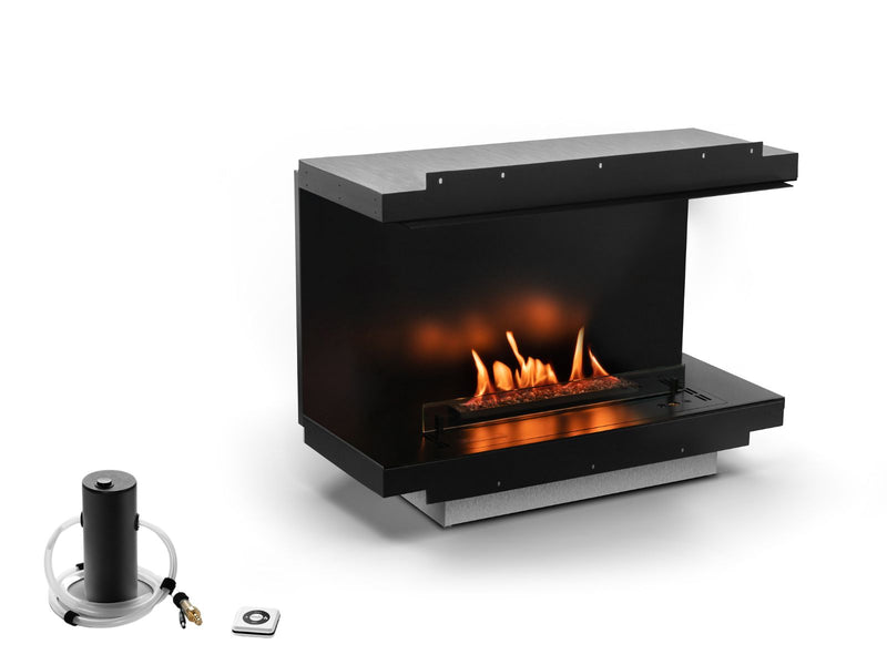 Planika Neo - Einbaukamin mit automatischem Brenner